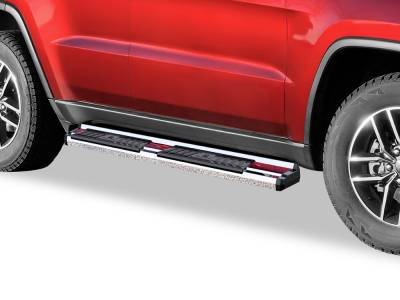 APS - APS S-Series Running Boards Polish for 11-22 Grand Cherokee WK2 WB10SBG7S