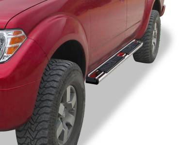 APS - APS S-Series Running Boards Polish for 05-25 Frontier Crew WB14SJI5S