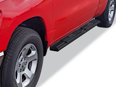 APS - APS S-Series Running Boards Black for 19-25 RAM 1500 Quad WB04SAE9B