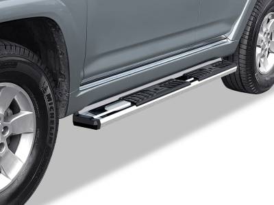 APS - APS S-Series Running Boards Polish for 10-24 Toyota 4Runner WB20SBC0S