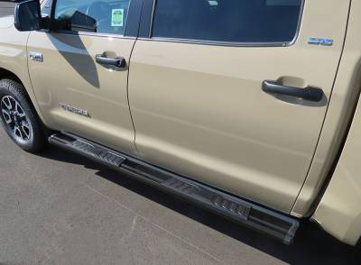 APS - APS S-Series Running Boards Black for 07-21 Tundra CrewMax WB20SJI8B