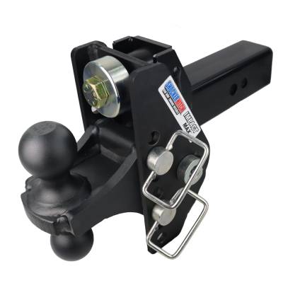 Shocker Hitch - Shocker Hitch SH-C100-340BLK Shocker HD 20K 2" Impact Max Cusion Receiver Hitch