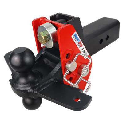 Shocker Hitch - Shocker Hitch SH-C130-340BLK-SC Shocker HD 20K 3" Impact Max Cusion Hitch