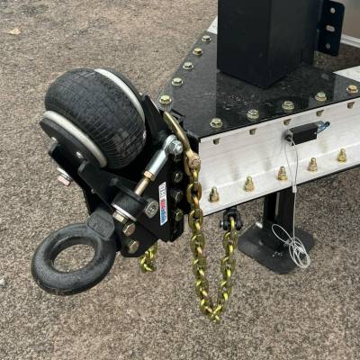 Shocker Hitch - Shocker Hitch SH-HD4000-P20000-B Shocker HD Air Trailer Tongue Mount w/Ring