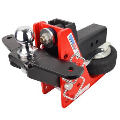 Shocker Hitch - Shocker Hitch SH-HD610-300-2SC Shocker HD 20K 3" Air Receiver Hitch
