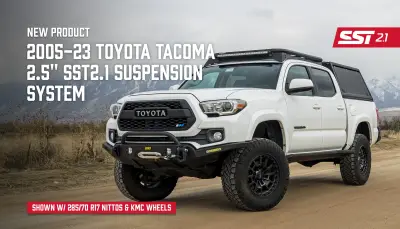 ReadyLift - ReadyLift 62-55340 2.5" SST 2.1 Suspension System Falcon for 05-23 Toyota Tacoma