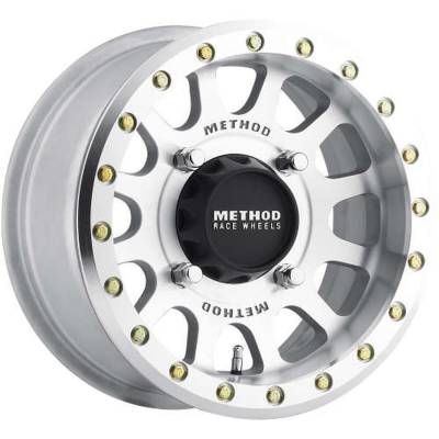Method Race Wheels - Method Race Wheels MR401 Beadlock 15x5 4x136 43mm Machined MR40155047346B2