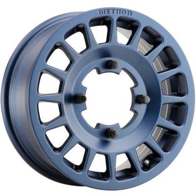Method Race Wheels - Method Race Wheels MR407 Bead Grip 15x6 4x156 51mm Bahia Blue MR40756046651