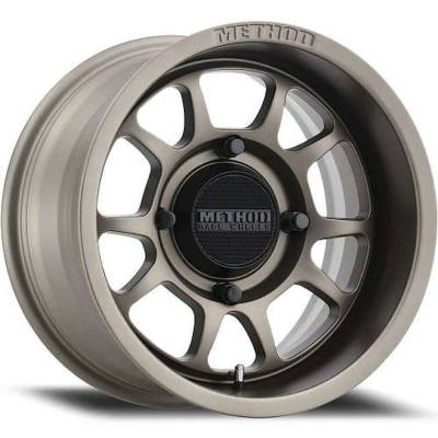 Method Race Wheels - Method Race Wheels MR409 Bead Grip 15x7 4x156 13mm Steel Gray MR40957046443