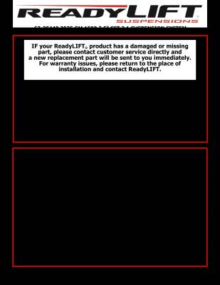 ReadyLift - ReadyLift 62-35440 4" SST2.1 Premium Suspension Lift 25+ Silverado/Sierra 1500