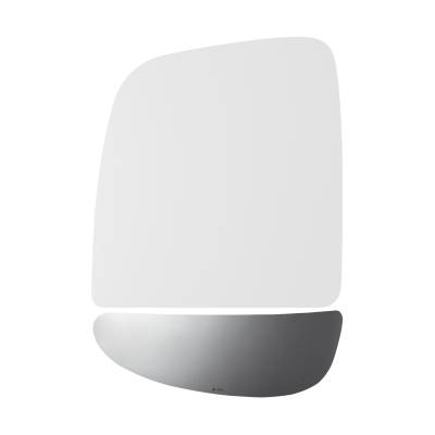 Burco - Burco 3996 Left Lower Door Mirror GLASS ONLY for Ram