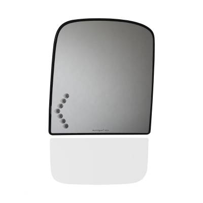 Burco - Burco 4114HSRSG Left Heated Door Mirror Glass Assembly for Chevy/GMC