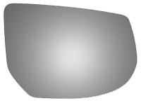 Burco - Burco 5525 Passenger Side Door Mirror Power Glass ONLY for 13-19 Cadillac XTS