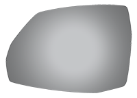 Burco - Burco 4719 Left Door Mirror GLASS ONLY for Audi