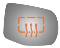 Burco - Burco 5584H Heated Right Door Mirror Glass for Acura
