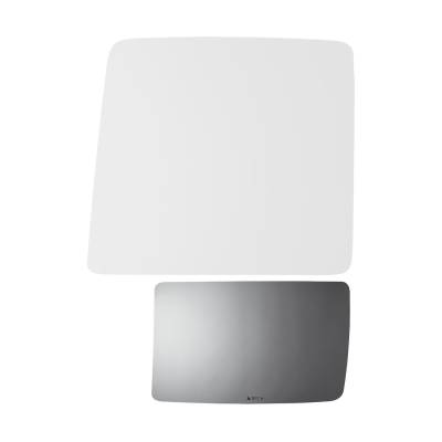 Burco - Burco 3917H Heated Left Lower Door Mirror Glass Only for Ford