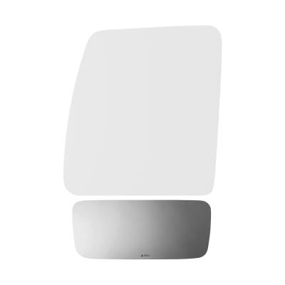 Burco - Burco 3942 Left Lower Door Mirror GLASS ONLY for Nissan