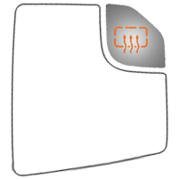 Burco - Burco 3969H 15-20 Ford F150 Door Mirror Glass Right Upper