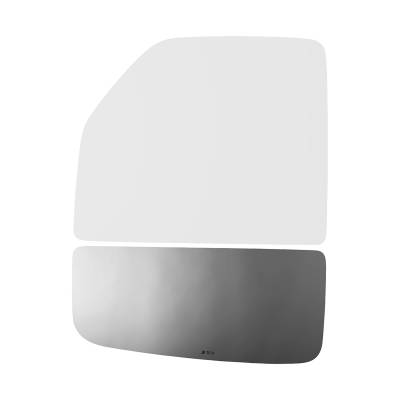 Burco - Burco 3970 Left Door Mirror GLASS ONLY for Ford Lower