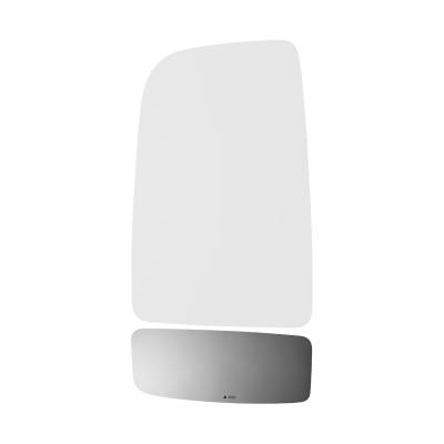 Burco - Burco 3984 Freightliner Mercedes-Benz Door Mirror Glass Left Lower