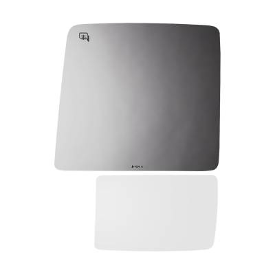 Burco - Burco 4204H Heated Left Door Mirror GLASS ONLY for Ford Upper