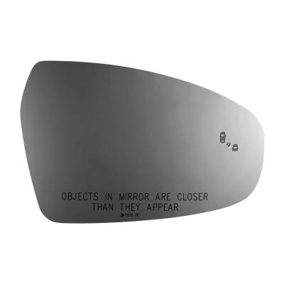 Burco - Burco 5816BC Right Door Mirror Glass for 19-23 Kia Forte