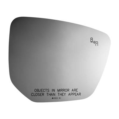Burco - Burco 5826BC 18-19 Mitsubishi Eclipse Cross Door Mirror Glass Right