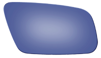 Burco - Burco 7141 Right Door Mirror GLASS ONLY for Audi