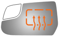 Burco - Burco 4482H Door Mirror Glass Left Lower for Chevy/GMC