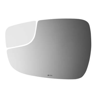 Burco - Burco 4545 Left Lower Door Mirror Glass Only for Hyundai