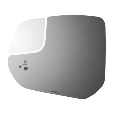 Burco - Burco 4562BC 16-23 Ford Transit Connect Left Lower Door Mirror GLASS ONLY