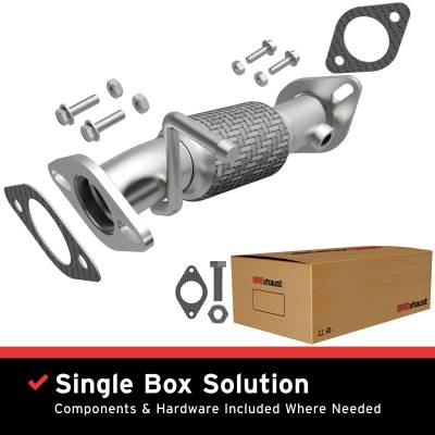 BRExhaust - BRExhaust 107-0168 Direct-Fit Front Pipe Kit