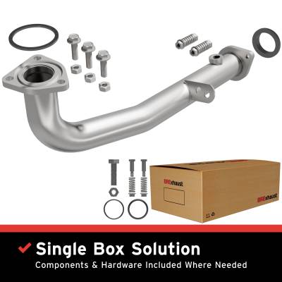 BRExhaust - BRExhaust 107-0275 Direct-Fit Front Pipe Kit