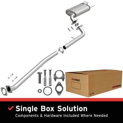 BRExhaust - BRExhaust 106-0746 Direct-Fit Exhaust System Replacement Kit