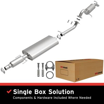 BRExhaust - BRExhaust 106-0062 Replacement Exhaust System for 09-12 Mazda Tribute 2.5L/3.0L