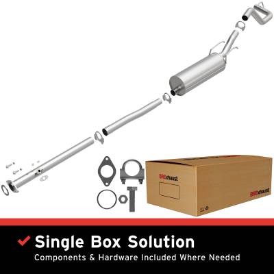 BRExhaust - BRExhaust 106-0240 Direct-Fit Exhaust System Replacement Kit