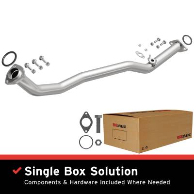 BRExhaust - BRExhaust 107-0272 Direct-Fit Front Pipe Kit for 89-95 Toyota Pickup 3.0L