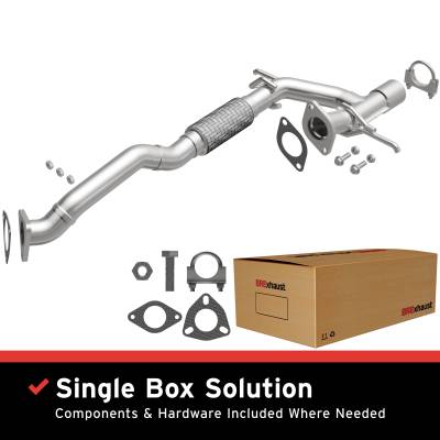 BRExhaust - BRExhaust 107-0276 Direct-Fit Front Pipe Kit