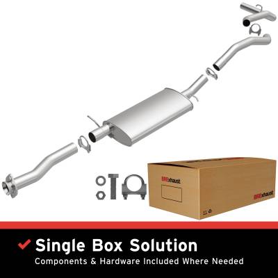 BRExhaust - BRExhaust 106-0490 Direct-Fit Exhaust System Replacement Kit