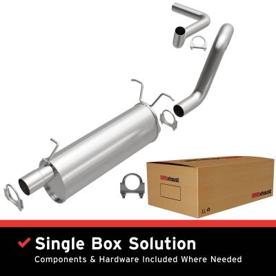 BRExhaust - BRExhaust 106-0498 Direct-Fit Exhaust System Replacement Kit