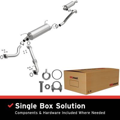 BRExhaust - BRExhaust 106-0176 Direct-Fit Exhaust System Replacement Kit