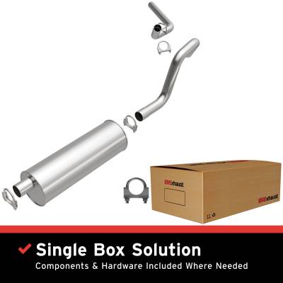 BRExhaust - BRExhaust 106-0381 Direct-Fit Exhaust System Replacement for 83-96 Ford Bronco