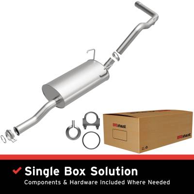 BRExhaust - BRExhaust 106-0341 Direct-Fit Exhaust System Replacement Kit