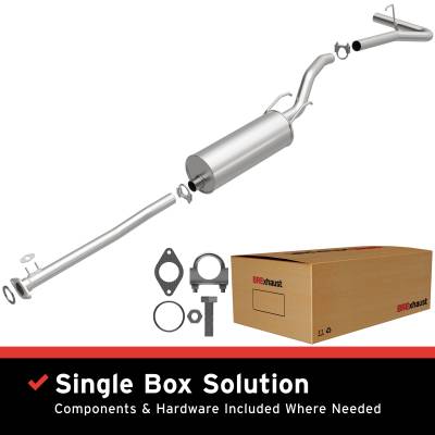 BRExhaust - BRExhaust 106-0441 Direct-Fit Exhaust System Replacement Kit