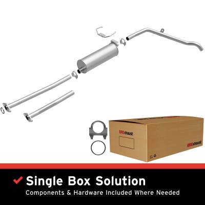 BRExhaust - BRExhaust 106-0674 Direct-Fit Exhaust System Replacement Kit