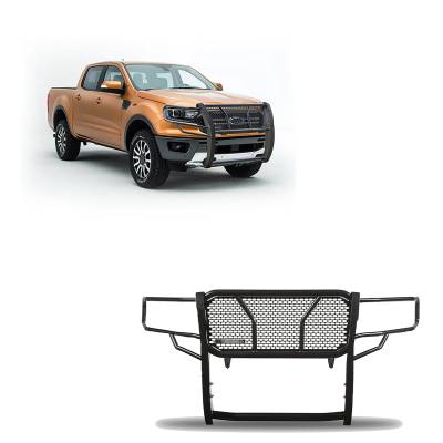 Black Horse Off Road - Black Horse RU-FORA19-B Black Rugged-HD Grille Guard 19-23 Ford Ranger