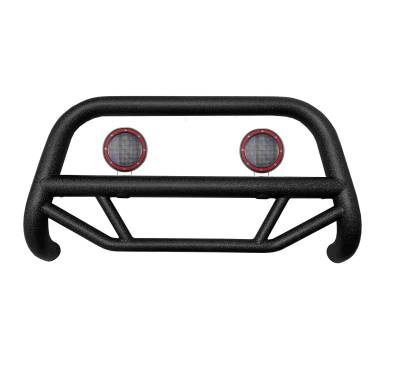 Black Horse Off Road - Black Horse MBT-MF103-PLFR Max-T Bull Bar w/5.3" LED's for 17-25 Ford Super Duty