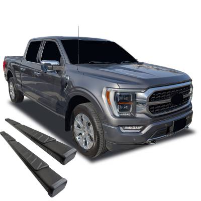 Black Horse Off Road - Black Horse SU-FO0279BK BLK Summit Boards 17-24 Ford F250/F350/F450/550 SuperCab