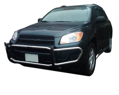Black Horse Off Road - Black Horse 15TYR4SS Stainless Front Bumper Guard for 06-18 Toyota Rav4
