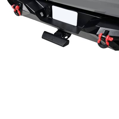 Black Horse Off Road - Black Horse RAZ12T Rear Hitch Step Textured Black Universal